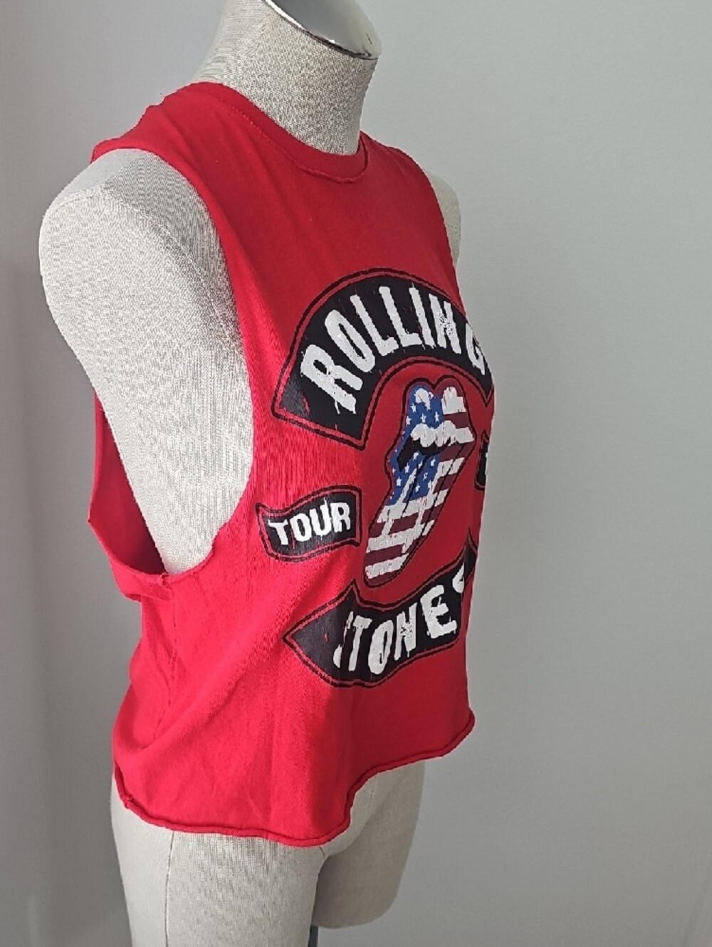 Rolling Stones Tank And T-SHIRT - Picture 2 of 5